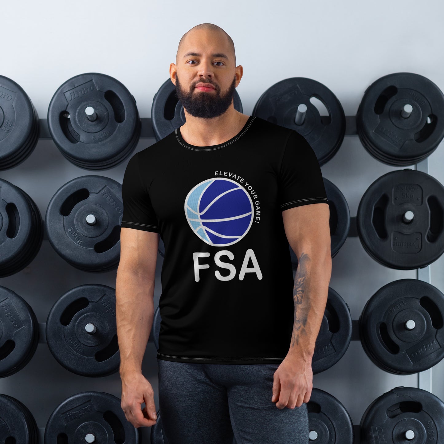 All-Over Print Men's Athletic T-shirt